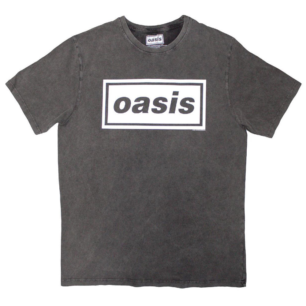 OASIS - (映画「オアシス:ドント・ルック・バック・イン・アンガー」公開 ) - Decca Logo / Stone Wash